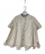 NIGEL CABOURNナイジェルケーボン）の古着「リネンシャツ」｜ベージュ
