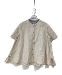 NIGEL CABOURN（ナイジェルケーボン）の古着「リネンシャツ」｜ベージュ