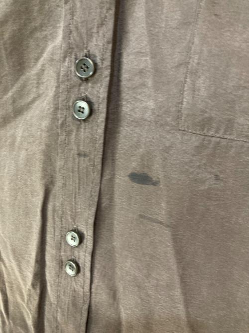 JOURNAL STANDARD（ジャーナルスタンダード）JOURNAL STANDARD (ジャーナルスタンダード) キュプラヴィンテージローンシャツ ブラウン サイズ:Freeの古着・服飾アイテム