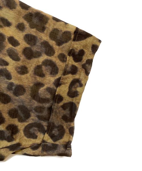journal standard luxe（ジャーナルスタンダード ラックス）journal standard luxe (ジャーナルスタンダード ラックス) レオパローンオープンシャツ ブラウン サイズ:Freeの古着・服飾アイテム