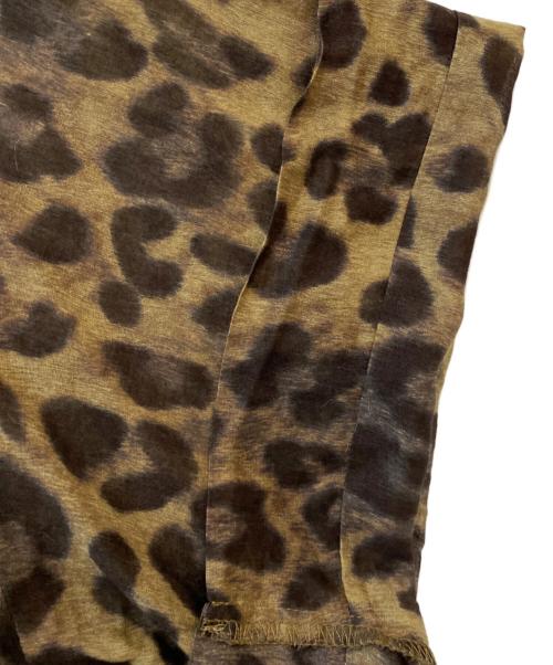 journal standard luxe（ジャーナルスタンダード ラックス）journal standard luxe (ジャーナルスタンダード ラックス) レオパローンオープンシャツ ブラウン サイズ:Freeの古着・服飾アイテム