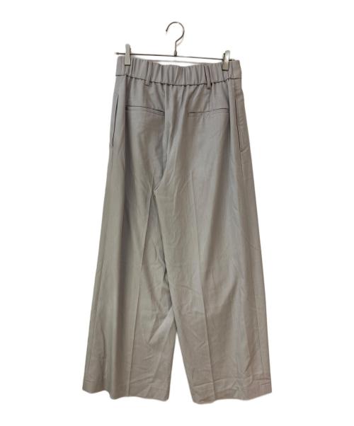 PLST（プラステ）PLST (プラステ) シャンブレーラップパンツ グレー サイズ:XLの古着・服飾アイテム