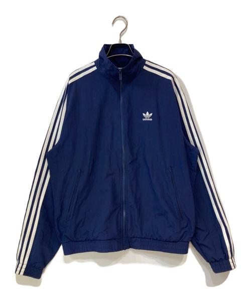 adidas（アディダス）adidas (アディダス) WOVEN FIREBIRD TRACKTOP ジャケット ネイビー サイズ:Lの古着・服飾アイテム