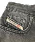 中古・古着 DIESEL (ディーゼル) D-STRUKT-SHORT デニムパンツ ブラック サイズ:28：6000円