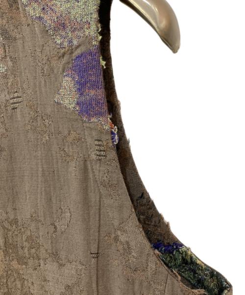 HaaT（ハート）HaaT (ハート) 総柄ベスト ブラウン サイズ:2の古着・服飾アイテム
