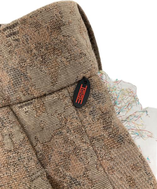 HaaT（ハート）HaaT (ハート) 総柄パンツ ブラウン サイズ:1の古着・服飾アイテム