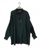 Hysteric Glamourヒステリックグラマー）の古着「25SS SHOCKING BAD GIRL シャツ」｜ブラック