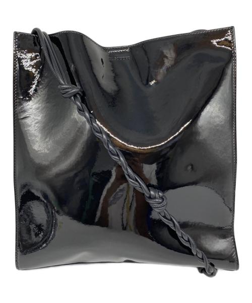JIL SANDER（ジルサンダー）JIL SANDER (ジルサンダー) TANGLE MEDIUM SHOULDER BAG ブラックの古着・服飾アイテム