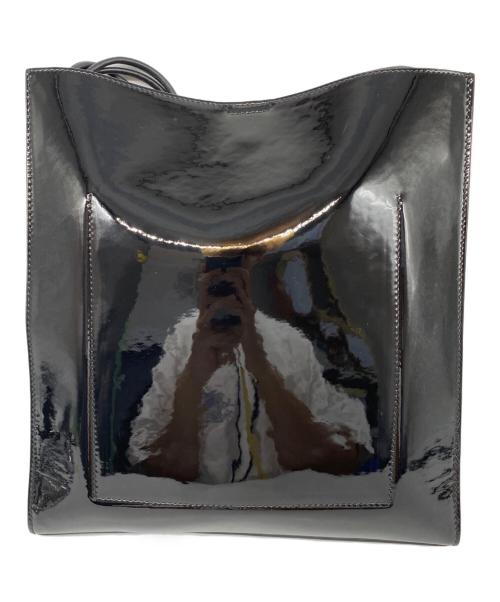 JIL SANDER（ジルサンダー）JIL SANDER (ジルサンダー) TANGLE MEDIUM SHOULDER BAG ブラックの古着・服飾アイテム