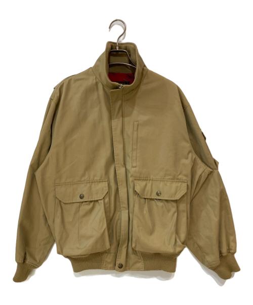 Eddie Bauer（エディーバウアー）Eddie Bauer (エディーバウアー) スイングトップ ベージュ サイズ:Lの古着・服飾アイテム