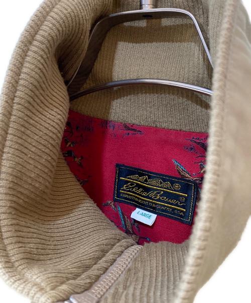 Eddie Bauer（エディーバウアー）Eddie Bauer (エディーバウアー) スイングトップ ベージュ サイズ:Lの古着・服飾アイテム