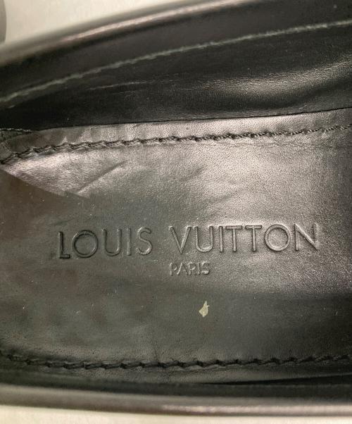 LOUIS VUITTON（ルイ ヴィトン）LOUIS VUITTON (ルイ ヴィトン) ダミエ コインローファー ブラック サイズ:7.5の古着・服飾アイテム