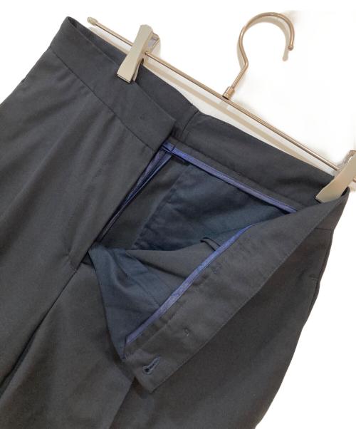 BOGLIOLI（ボリオリ）BOGLIOLI (ボリオリ) バージンウールスラックス ブラック サイズ:40の古着・服飾アイテム