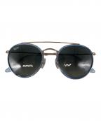 RAY-BANレイバン）の古着「ラウンドダブルブリッジサングラス」｜51□22