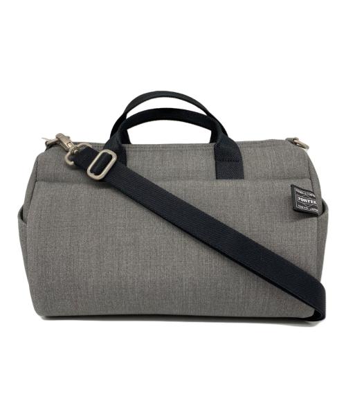 PORTER GIRL（ポーターガール）PORTER GIRL (ポーターガール) URBAN 2WAY BOSTON BAG グレーの古着・服飾アイテム