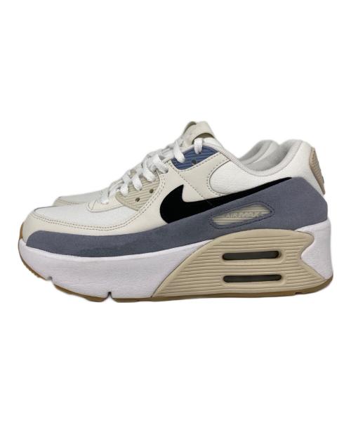 NIKE（ナイキ）NIKE (ナイキ) AIR MAX 90 LV8 ローカットスニーカー ホワイト/ブラック/グレー サイズ:25cmの古着・服飾アイテム