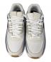 中古・古着 NIKE (ナイキ) AIR MAX 90 LV8 ローカットスニーカー ホワイト/ブラック/グレー サイズ:25cm：9000円