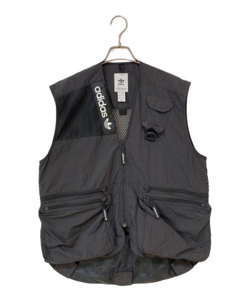 adidas（アディダス）adidas (アディダス) ADV TRAIL VEST ブラック サイズ:Lの古着・服飾アイテム