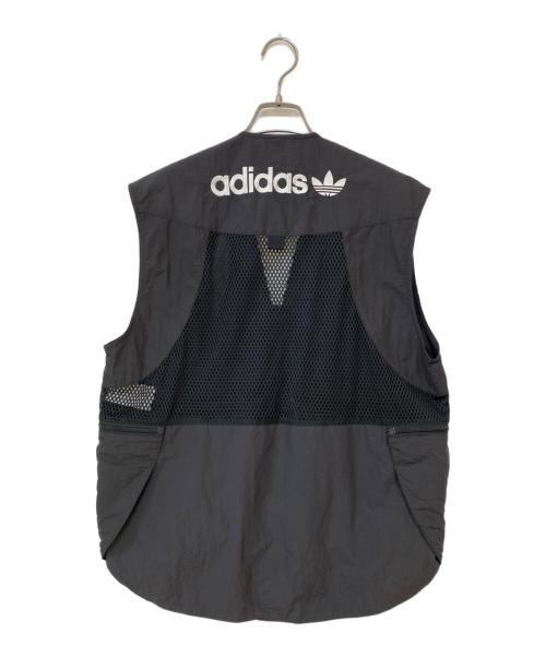 adidas（アディダス）adidas (アディダス) ADV TRAIL VEST ブラック サイズ:Lの古着・服飾アイテム