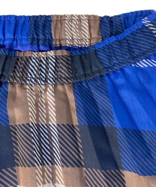 JOURNAL STANDARD（ジャーナルスタンダード）JOURNAL STANDARD (ジャーナルスタンダード) シアードビーチェックスカート ブルー サイズ:Freeの古着・服飾アイテム