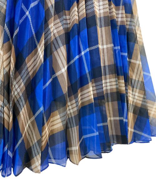 JOURNAL STANDARD（ジャーナルスタンダード）JOURNAL STANDARD (ジャーナルスタンダード) シアードビーチェックスカート ブルー サイズ:Freeの古着・服飾アイテム