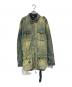 POLO RALPH LAUREN（ポロ・ラルフローレン）の古着「Loose Denim Safari Jacket ダメージ加工デニムサファリジャケット」｜インディゴ