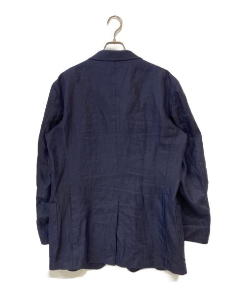 POLO RALPH LAUREN（ポロ・ラルフローレン）POLO RALPH LAUREN (ポロ・ラルフローレン) リネン3Bテーラードジャケット ネイビー サイズ:Lの古着・服飾アイテム