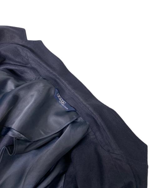 POLO RALPH LAUREN（ポロ・ラルフローレン）POLO RALPH LAUREN (ポロ・ラルフローレン) リネン3Bテーラードジャケット ネイビー サイズ:Lの古着・服飾アイテム