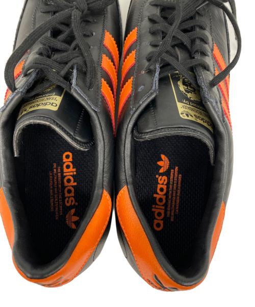 adidas（アディダス）adidas (アディダス) BECKENBAUER ALL ROUND ローカットスニーカー ブラック×オレンジ サイズ:27cmの古着・服飾アイテム