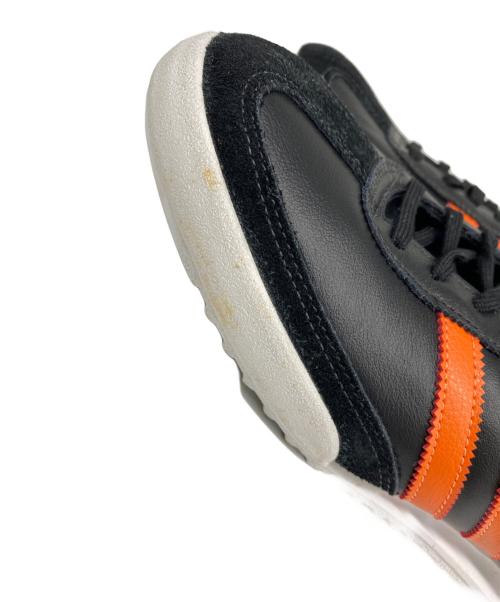 adidas（アディダス）adidas (アディダス) BECKENBAUER ALL ROUND ローカットスニーカー ブラック×オレンジ サイズ:27cmの古着・服飾アイテム