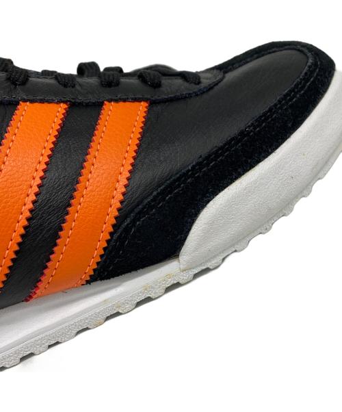 adidas（アディダス）adidas (アディダス) BECKENBAUER ALL ROUND ローカットスニーカー ブラック×オレンジ サイズ:27cmの古着・服飾アイテム