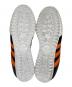 中古・古着 adidas (アディダス) BECKENBAUER ALL ROUND ローカットスニーカー ブラック×オレンジ サイズ:27cm：7000円