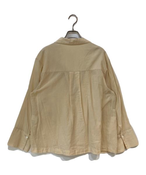 Adam et Rope（アダム エ ロペ）Adam et Rope (アダム エ ロペ) シアーコットンジャケット ベージュ サイズ:Freeの古着・服飾アイテム