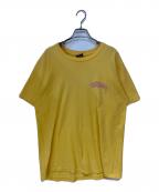 stussyステューシー）の古着「Oasis Tシャツ」｜イエロー