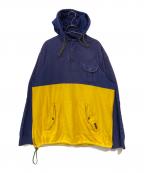 POLO RALPH LAURENポロ・ラルフローレン）の古着「スウェット アノラックパーカー」｜イエロー×ネイビー