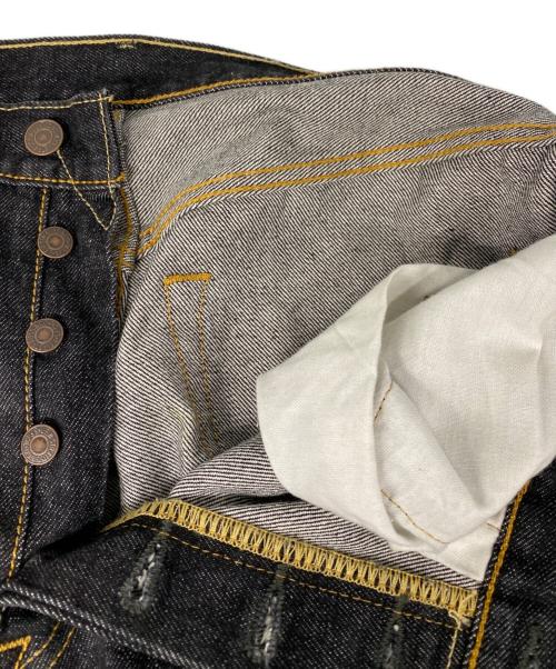 LEVI'S（リーバイス）LEVI'S (リーバイス) 501 オリジナル 米国モデル 未洗い シュリンクトゥフィット デニムパンツ ブラック サイズ:81cm (W32)の古着・服飾アイテム