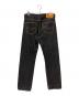LEVI'S (リーバイス) 501 オリジナル 米国モデル 未洗い シュリンクトゥフィット デニムパンツ ブラック サイズ:81cm (W32)：7000円