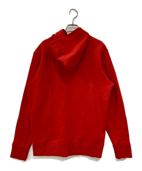 MICHAEL KORS（マイケルコース）MICHAEL KORS (マイケルコース) ロゴ コットンブレンド フーディー レッド サイズ:ＸＳの古着・服飾アイテム
