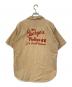 SUGAR CANE (シュガーケーン) COKE STRIPE WORK SHIRT with EMBROIDERED ベージュ サイズ:L：10000円