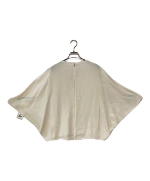 SOEJU（ソージュ）SOEJU (ソージュ) ライトクロスコクーンシルエットブラウス アイボリー サイズ:M 未使用品の古着・服飾アイテム