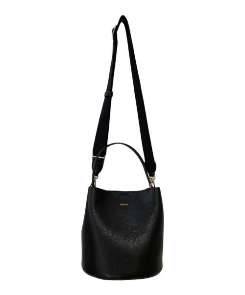 FURLA（フルラ）FURLA (フルラ) DANAE S BUCKET BAG ブラックの古着・服飾アイテム