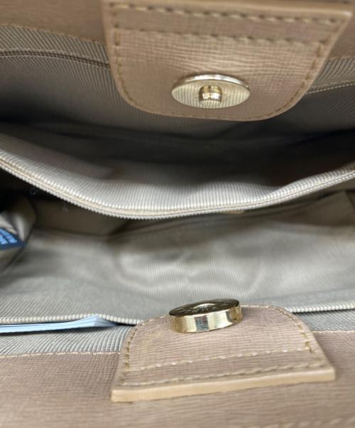 FURLA（フルラ）FURLA (フルラ) リンダミニ ハンドバッグ ベージュの古着・服飾アイテム