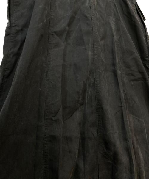 AKIRA NAKA（アキラナカ）AKIRA NAKA (アキラナカ) トレンチワンピース ブラック サイズ:1の古着・服飾アイテム
