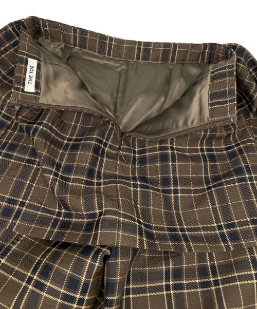 THE TOE（ザ・トゥー）THE TOE (ザ・トゥー) BUCKINGHAM PANTS ブラウン サイズ:Sの古着・服飾アイテム