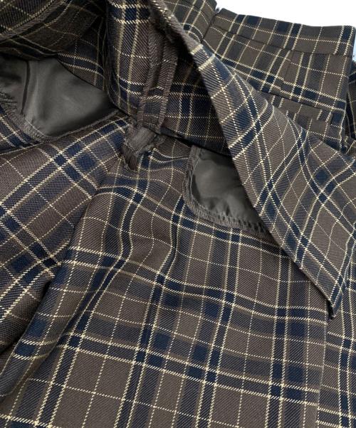 THE TOE（ザ・トゥー）THE TOE (ザ・トゥー) BUCKINGHAM PANTS ブラウン サイズ:Sの古着・服飾アイテム