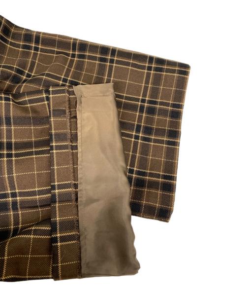 THE TOE（ザ・トゥー）THE TOE (ザ・トゥー) BUCKINGHAM PANTS ブラウン サイズ:Sの古着・服飾アイテム