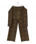 THE TOE（ザ・トゥー）の古着「BUCKINGHAM PANTS」｜ブラウン