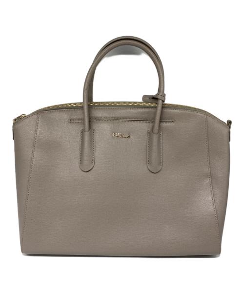 FURLA（フルラ）FURLA (フルラ) テッサトートバッグ ベージュの古着・服飾アイテム
