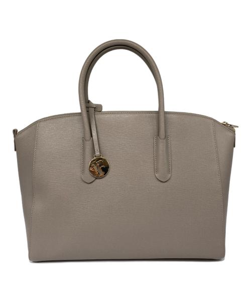 FURLA（フルラ）FURLA (フルラ) テッサトートバッグ ベージュの古着・服飾アイテム