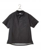 JOHNBULLジョンブル）の古着「COOLDOTSR プリントシャツ」｜ブラック